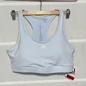 Reebok Light Blue Racerback Sports Bra